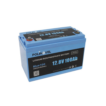 Polinovel Blue100 Lithium Iron Phosphate Solar Battery 12v 100ah